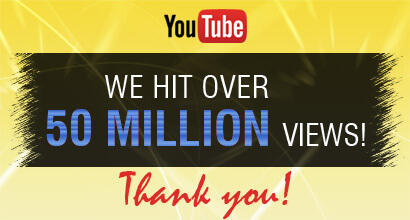 Youtube 50 millon views